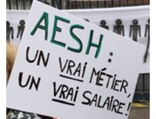 AESH : TOUTES MOBILISÉES ET TOUS MOBILISÉS LE 3 OCTOBRE 2023 POUR LA DÉFENSE DE NOS MÉTIERS !