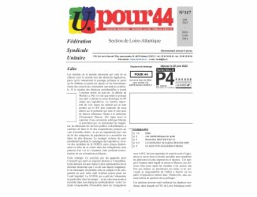 POUR 44 n°121 (JUIN 2023)