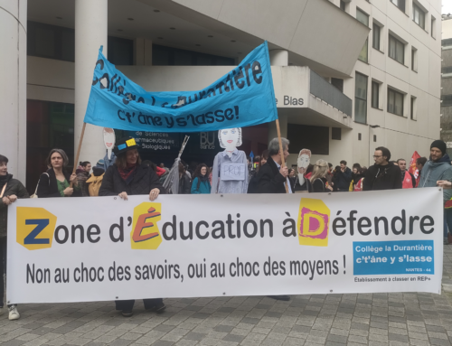Appel à manifester le samedi 6 avril à 10h30 à Nantes