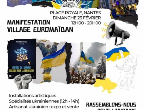 23 et 24 février : initiatives à Nantes qui oeuvrent à la solidarité avec l’Ukraine