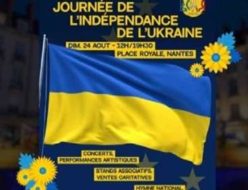 Dimanche 24 août : Fête de l’indépendance de l’Ukraine – Rassemblement à Nantes