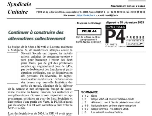 POUR44 N° 131 – DECEMBRE 2025