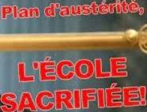 Une école publique abîmée par l’austérité