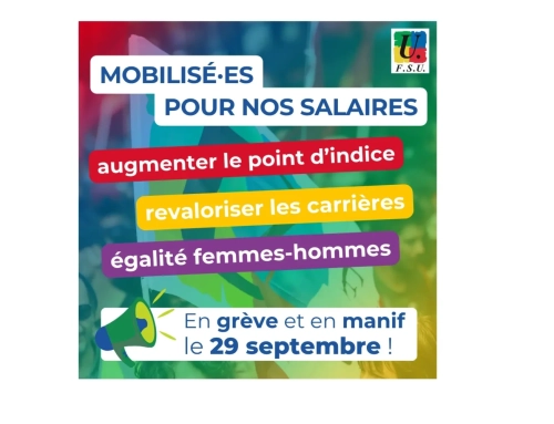 29 septembre : mobilisons-nous pour imposer d’autres choix !
