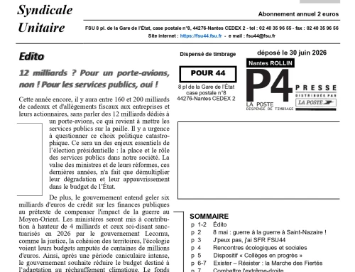 POUR44 – JUIN 2026